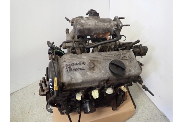 HYUNDAI GETZ 1 1i 02 MOTOR G4HD Catalog number of the part HYUNDAI GETZ 1 1i 02 SILNIK MOTOR G4HD