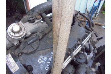 Motor Diésel 1.9 TDI BJB con Bomba e Inyector y Turbo para SKODA OCTA