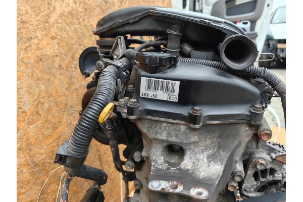 Engine complete TOYOTA CITROEN PEUGEOT 1 0 68HP 1KR B52 with air conditioning Quality of parts according to GVO O original with 