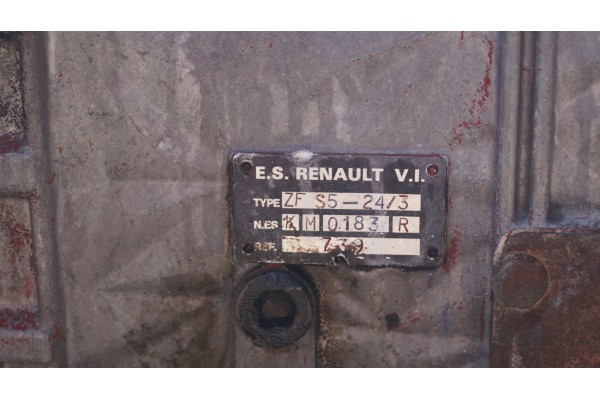 ENGINE RENAULT MIDLINER 100 GEARBOX ZF S5 24 3 Engine type diesel