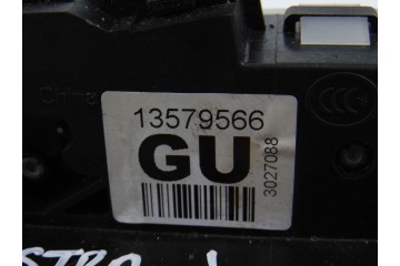 13579566  CERRADURA PUERTA TRASERA DERECHA OPEL ASTRA J SPORTS TOURER Excellence 2015 13579566 194026 OPEL - 3