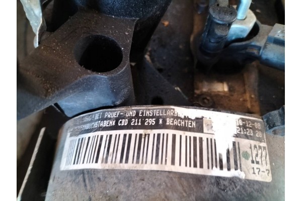 DIESEL ENGINE INJECTION SYSTEM TURBINE VOLKSWAGEN GOLF VI 1 6 TDI CBDC Quality of parts according to GVO O original with manufac