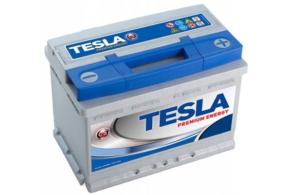 SERBIAN BATTERY TESLA L3 70R 12V 70Ah 680A P 278 175 190mm FV