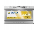 VARTA 80Ah 800A Silver Dynamic A6 AGM P 12V Battery 315x175x190mm 2026r Part manufacturer Varta