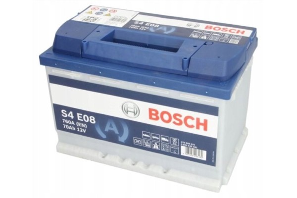 Battery EFB Bosch 12V 70Ah 760A EN start stop NO OLD SENTENCE Car type buses trucks cargo vans passenger cars