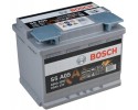 CAR BATTERY BOSCH S5 AGM 60AH 680A S5A05 START STOP Catalog number of the part 0 092 S5A 050