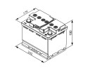 CAR BATTERY BOSCH S5 AGM 60AH 680A S5A05 START STOP Model 0092S5A050