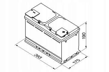BATTERY 12V 110AH 920A ENRG new model fresh production Part manufacturer no brand