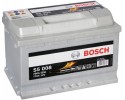 CAR BATTERY BOSCH SILVER S5 S5008 12V P 77AH 780A 77 AH