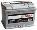 CAR BATTERY BOSCH SILVER S5 S5008 12V P 77AH 780A 77 AH Catalog number of the part 0 092 S50 080