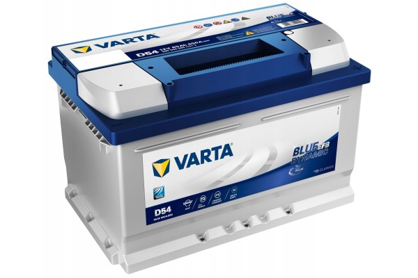 CAR BATTERY VARTA BLUE DYNAMIC EFB 65AH 650A D54