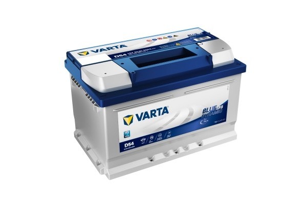 CAR BATTERY VARTA BLUE DYNAMIC EFB 65AH 650A D54 Car type cargo vans passenger cars