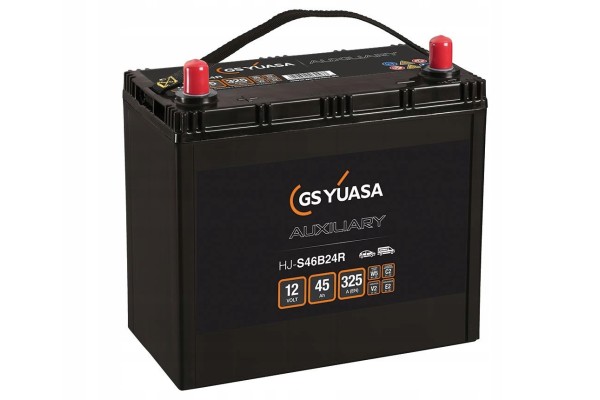 YUASA 45Ah 325A HJ S46B24R L 12V Battery LEXUS CT200h AURIS PRIUS