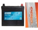 Battery Exide EFB 60Ah 520A EL604 START STOP P NO OLD SENTENCE Catalog number of the part EL604
