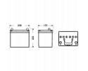 Battery Exide EFB 60Ah 520A EL604 START STOP P NO OLD SENTENCE Capacity 60 Ah