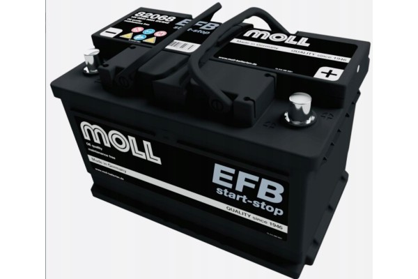 Battery 68AH 660A P MOLL EFB 82064 start stop NO PASSING OLD