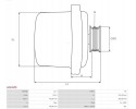 ALTERNATOR 150A A0226PR AS PL BMW LAND ROVER 5 7 Car type passenger cars