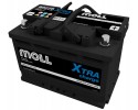 MOLL X TRA CHARGE BATTERY 75Ah 720A 84075