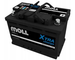 MOLL X TRA CHARGE BATTERY 75Ah 720A 84075