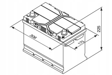 BATTERY 12V 95AH 830A ENRG NEW MODEL FRESH PRODUCTION Part manufacturer no brand