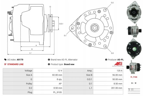 Alternator RENAULT TRUCKS Ares 557 6600 Car type buses