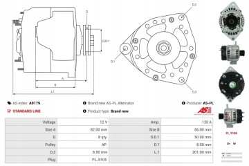Alternator RENAULT TRUCKS Ares 557 6600 Car type buses