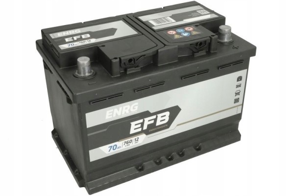 Battery START STOP 12V 70Ah 760A NEW MODEL FRESH PRODUCTION Part manufacturer no brand