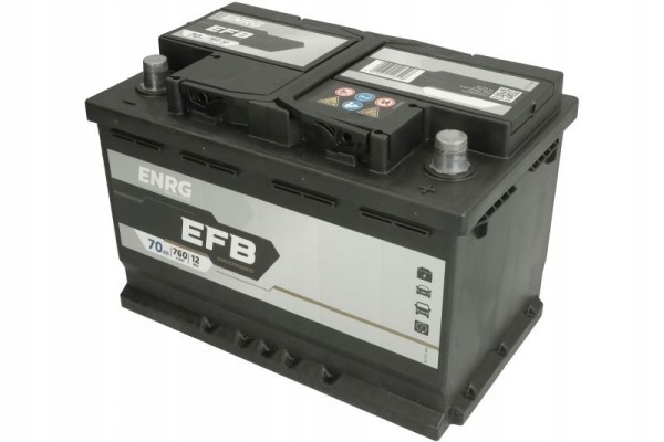 Battery START STOP 12V 70Ah 760A NEW MODEL FRESH PRODUCTION Inrush current EN 760 A