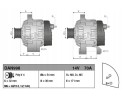 ALTERNATOR 70A DAN998 DENSO ALFA ROMEO FIAT BRAVO Part manufacturer Denso