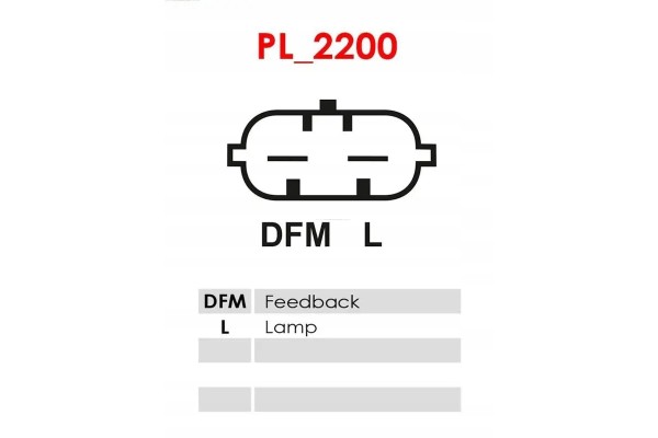 ALTERNATOR A6488S AS PL Alternator charging current 150 A