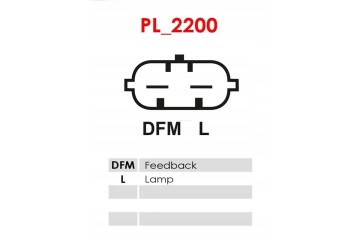 ALTERNATOR A6488S AS PL Alternator charging current 150 A