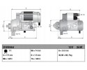 STARTER DSN984 DENSO Car type cargo vans passenger cars