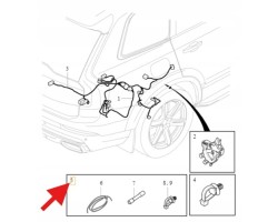 BRAKE HARNESS REPAIR KIT ELEKTR VOLVO S90 V90 XC90 XC60 OE 32265587