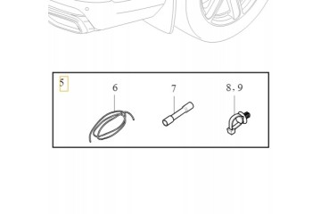 BRAKE HARNESS REPAIR KIT ELEKTR VOLVO S90 V90 XC90 XC60 OE 32265587 Part manufacturer Volvo OE