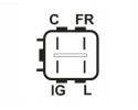 ALTERNATOR A6178 AS PL Car type cargo vans passenger cars