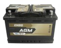RECHARGEABLE BATTERY ENRG START STOP AGM 70Ah 720AN MODEL FRESH PRODUCTION