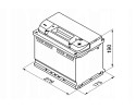 RECHARGEABLE BATTERY ENRG START STOP AGM 70Ah 720AN MODEL FRESH PRODUCTION Catalog number of the part ENRG570901072