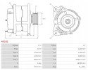 Alternator DODGE Dakota 4 7 V8 JEEP Grand Cherokee 4 0 DODGE Durango 4 7 V8 Quality of parts according to GVO Q original with fa