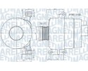ALTERNATOR 063731969010 MAGNETI MARELLI Packaging status original