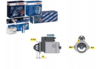 STARTER BOSCH 0986021230 BMW 1 3 5 X5 0 986 021 230 BOSC BOSCH Catalog number of substitutes AD KUeHNER 101406 AD KUeHNER 101406