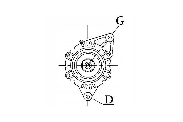 ALTERNATOR 112765 HC CARGO VW PASSAT B2 32B Catalog number of the part F032112765