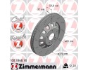 ZIMMERMANN 100 3368 70 BRAKE DISC FRONT AUDI A3 RS3 1 PIECE