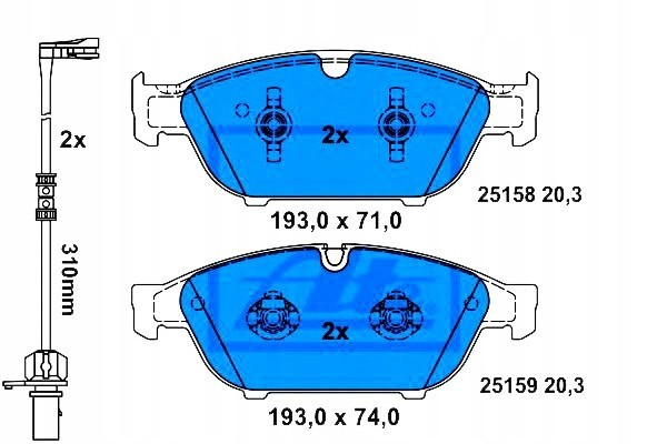 ATE BRAKE PADS AUDI A6 A7 A8 2 0 6 3 Q