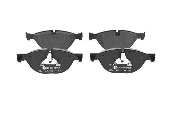 Brake pads ATE 13 0470 7267 2 Part manufacturer ATE