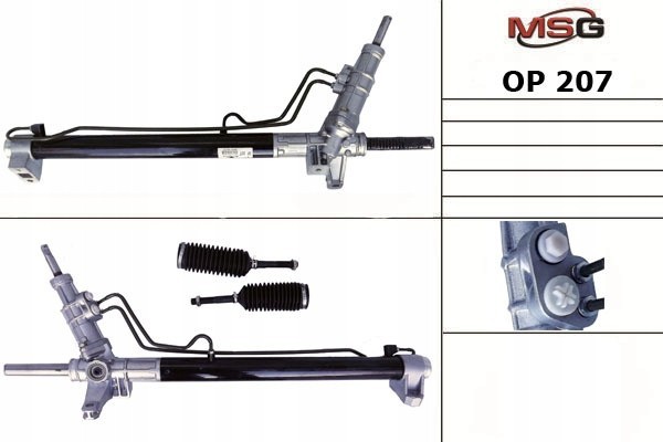Steering gear Renault Master II 97 10 Nissan Interstar 01 10