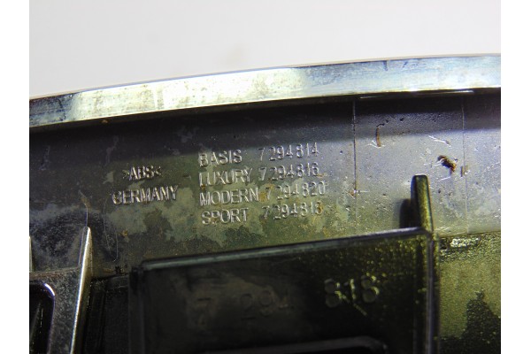 7294818 REJILLA PARAGOLPES DERECHA BMW SERIE 4 CABRIO (F33) 430i 7294818 195604 BMW - 3