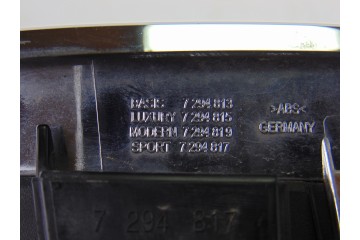 7294817 REJILLA PARAGOLPES IZQUIERDA BMW SERIE 4 CABRIO (F33) 430i 7294817 195606 BMW - 3