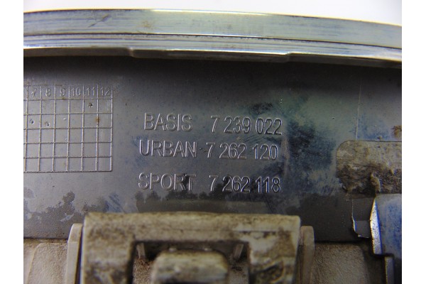 7239022 REJILLA PARAGOLPES DERECHA BMW SERIE 1 BERLINA 5P (F20) 118d 7239022 195609 BMW - 2