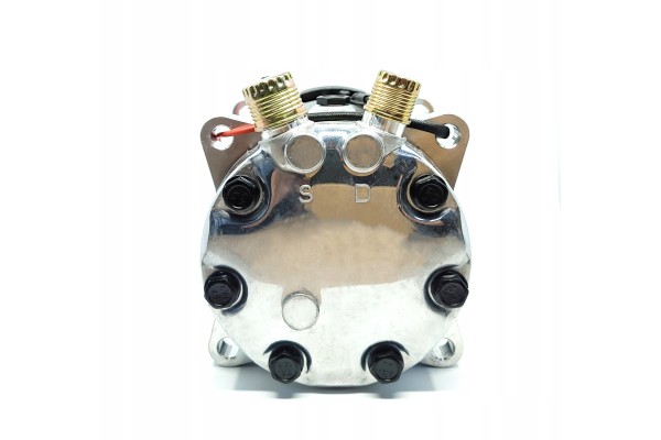 Compressor Type Sanden 7H15 8018 8220 Case New Holland Quality of parts according to GVO P replacement with original quality