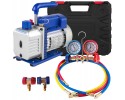 Vacuum Pump 4CFM 1720RPM 5PA With Pressure Gauge Distributor 1 4HP